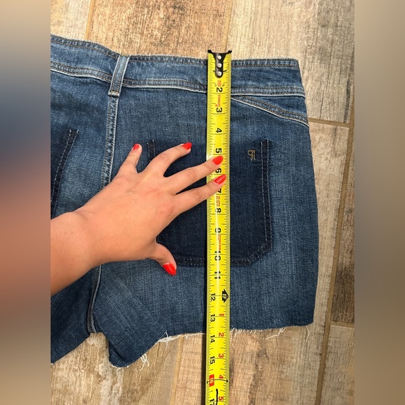 🆕 NWT Anthropologie PILCRO MID-RISE MICRO DENIM SHORTS - Picture 11 of 11